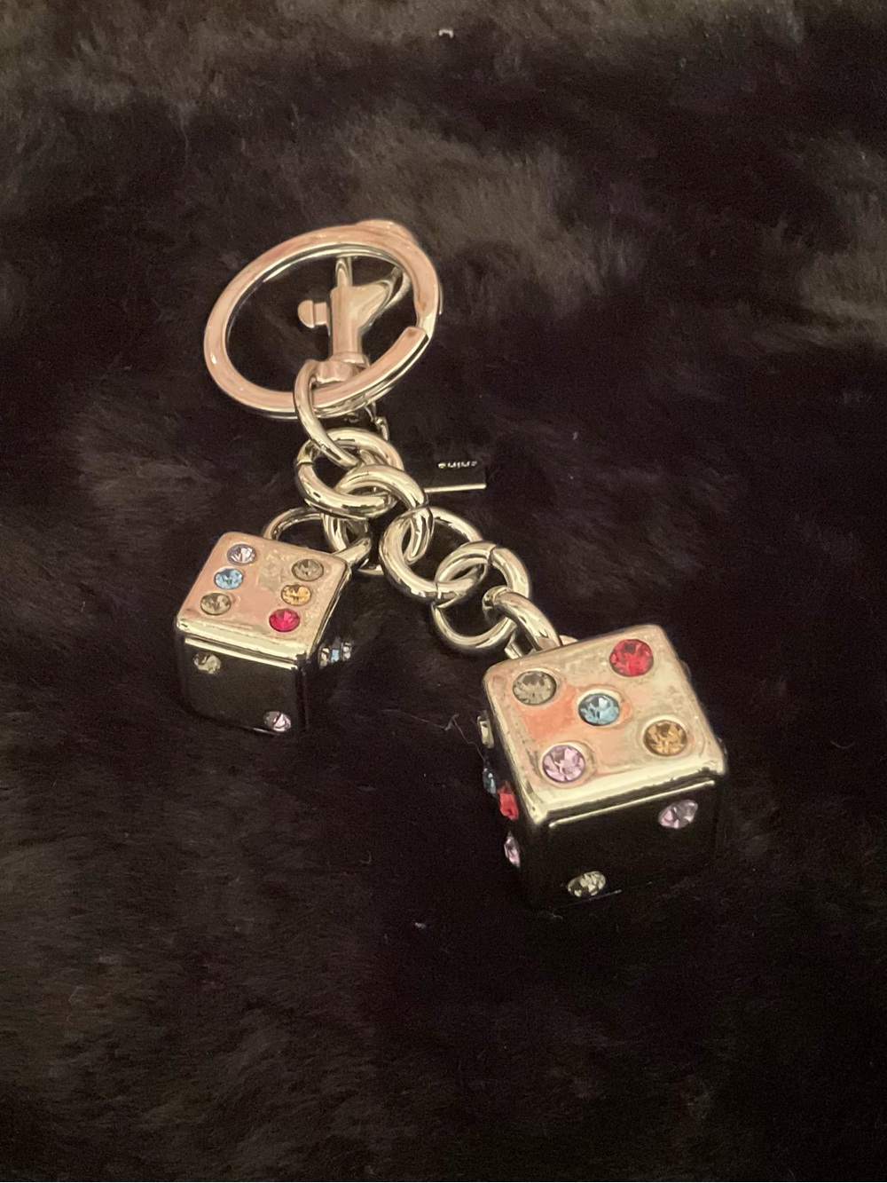 NWOT keychain, Bag Charm - Dice